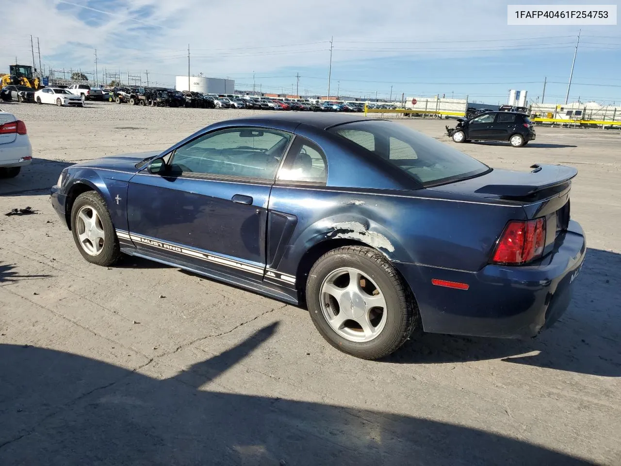 2001 Ford Mustang VIN: 1FAFP40461F254753 Lot: 81829264