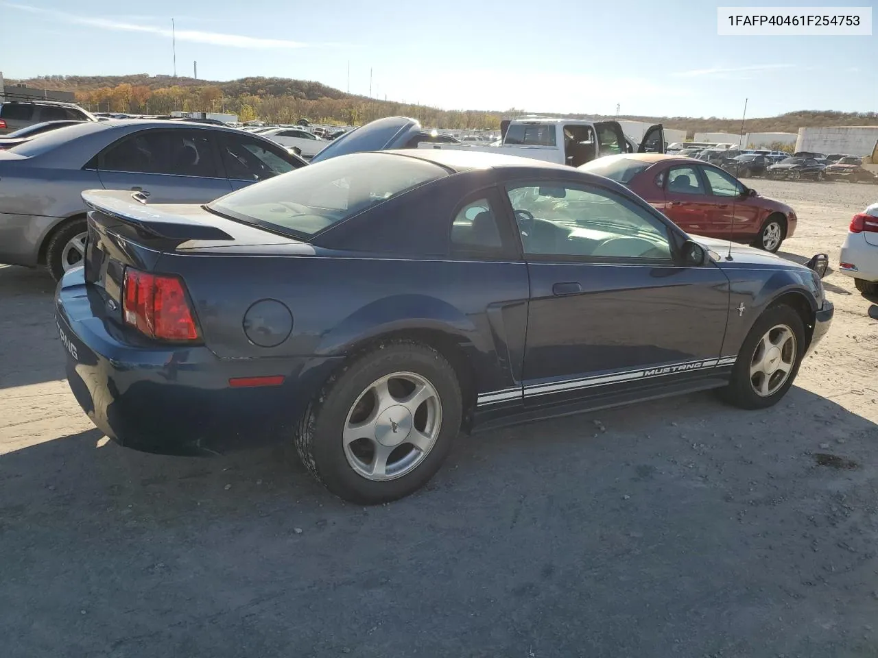 2001 Ford Mustang VIN: 1FAFP40461F254753 Lot: 81829264