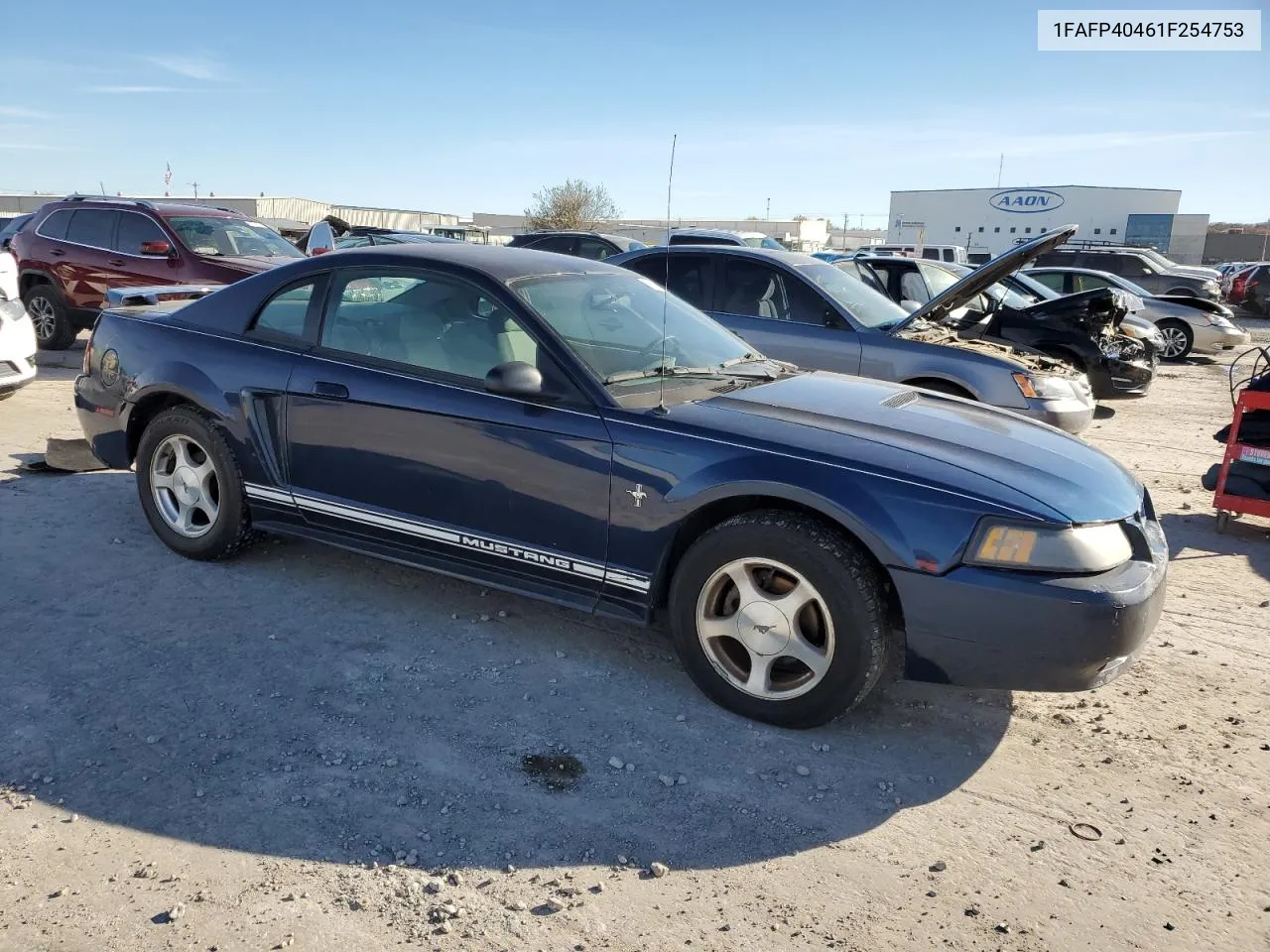 2001 Ford Mustang VIN: 1FAFP40461F254753 Lot: 81829264