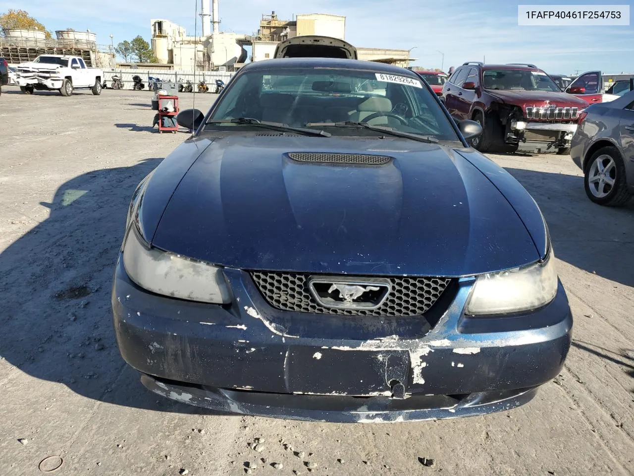 2001 Ford Mustang VIN: 1FAFP40461F254753 Lot: 81829264