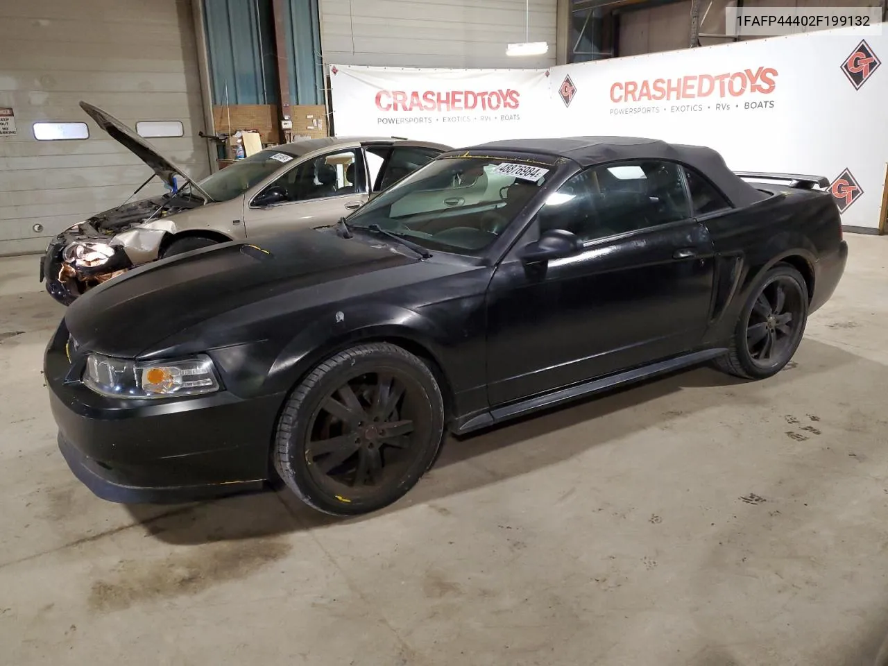 2002 Ford Mustang VIN: 1FAFP44402F199132 Lot: 48876984