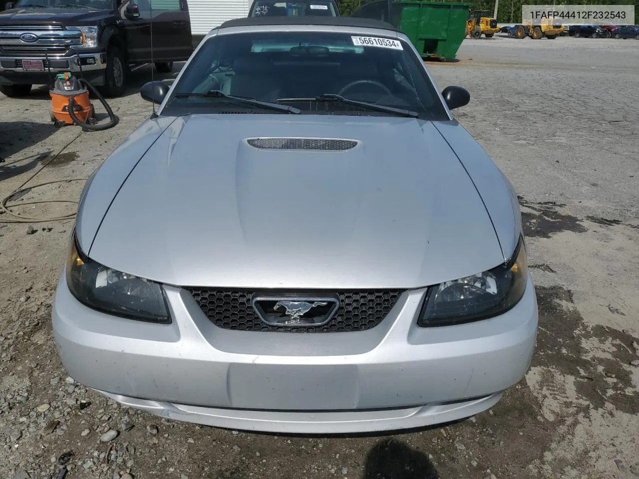 2002 Ford Mustang VIN: 1FAFP44412F232543 Lot: 56610534