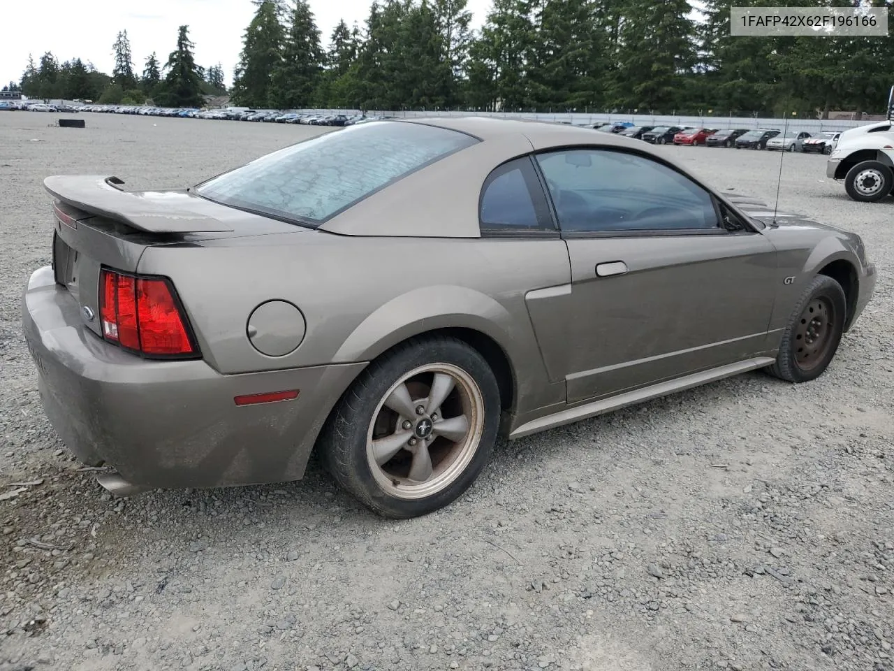 2002 Ford Mustang Gt VIN: 1FAFP42X62F196166 Lot: 59164674