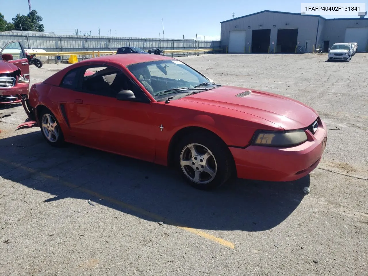 2002 Ford Mustang VIN: 1FAFP40402F131841 Lot: 59772724