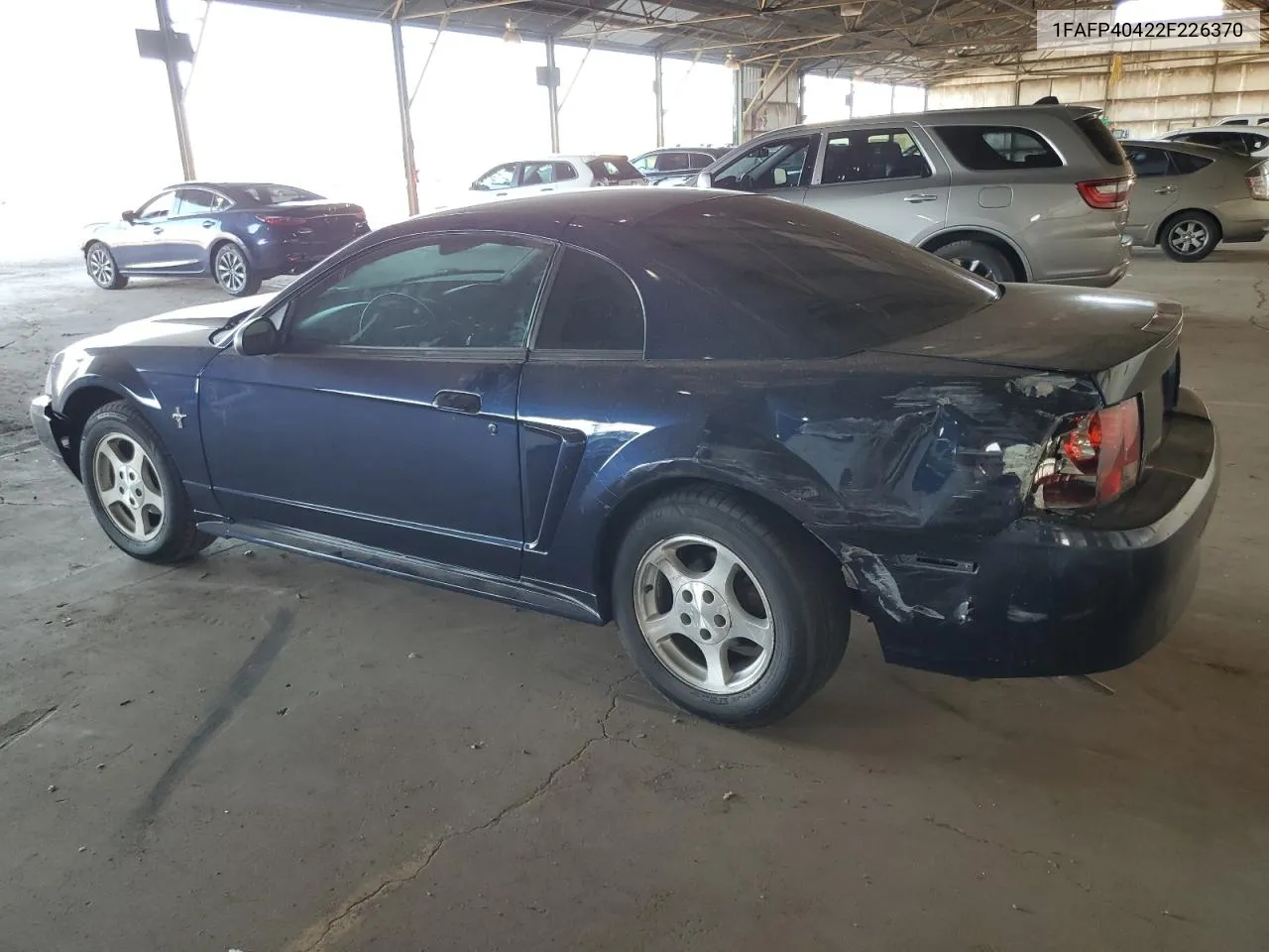 2002 Ford Mustang VIN: 1FAFP40422F226370 Lot: 62499984