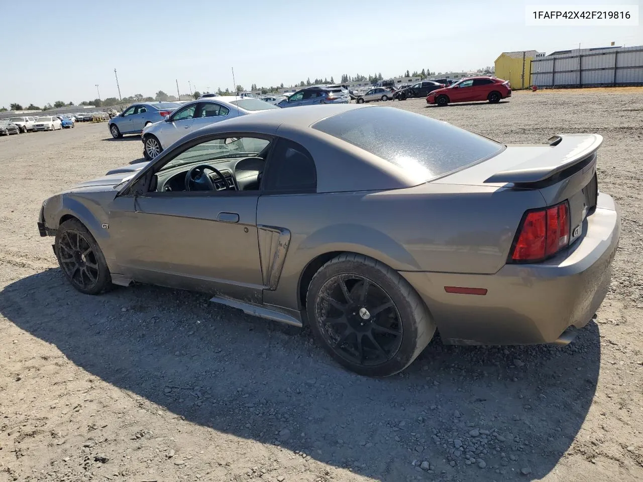 2002 Ford Mustang Gt VIN: 1FAFP42X42F219816 Lot: 69159074