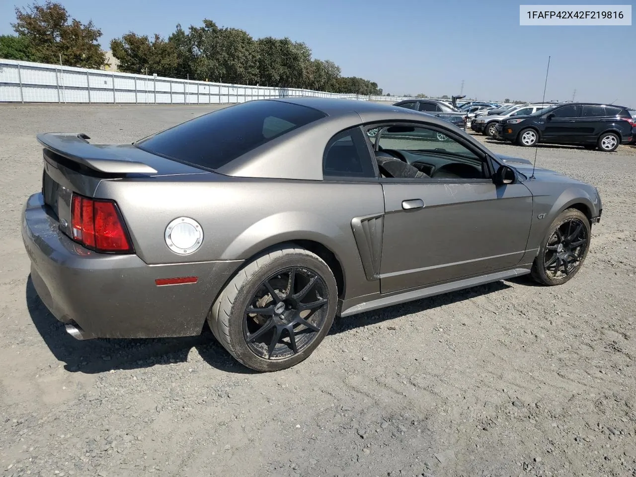 2002 Ford Mustang Gt VIN: 1FAFP42X42F219816 Lot: 69159074