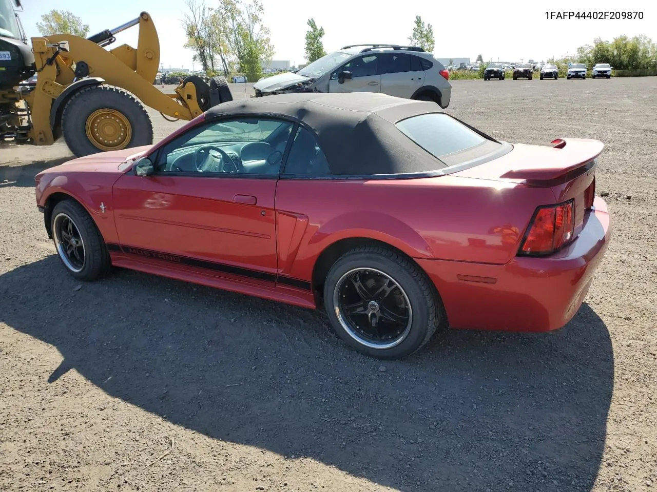 2002 Ford Mustang VIN: 1FAFP44402F209870 Lot: 70180444