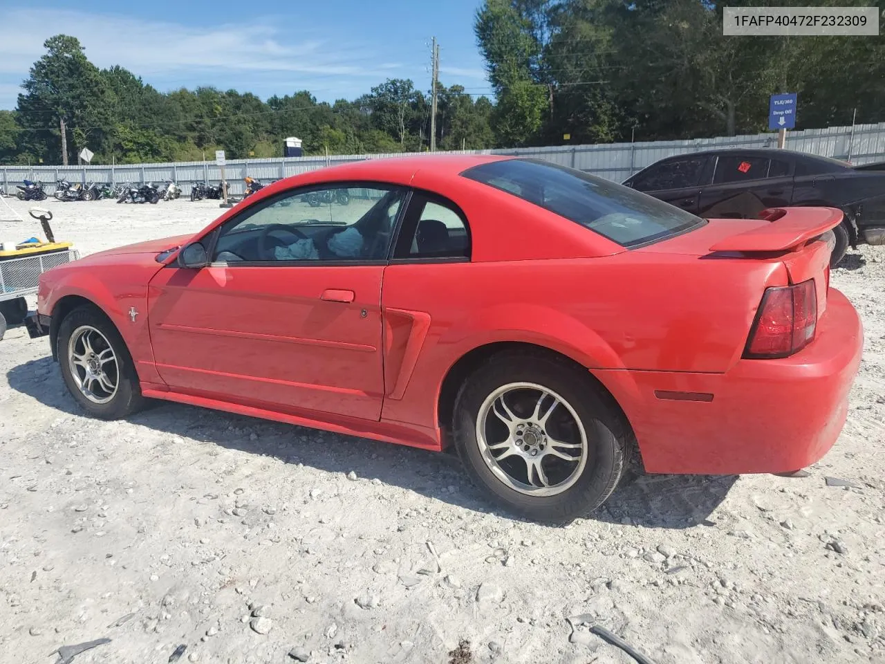 2002 Ford Mustang VIN: 1FAFP40472F232309 Lot: 70245634