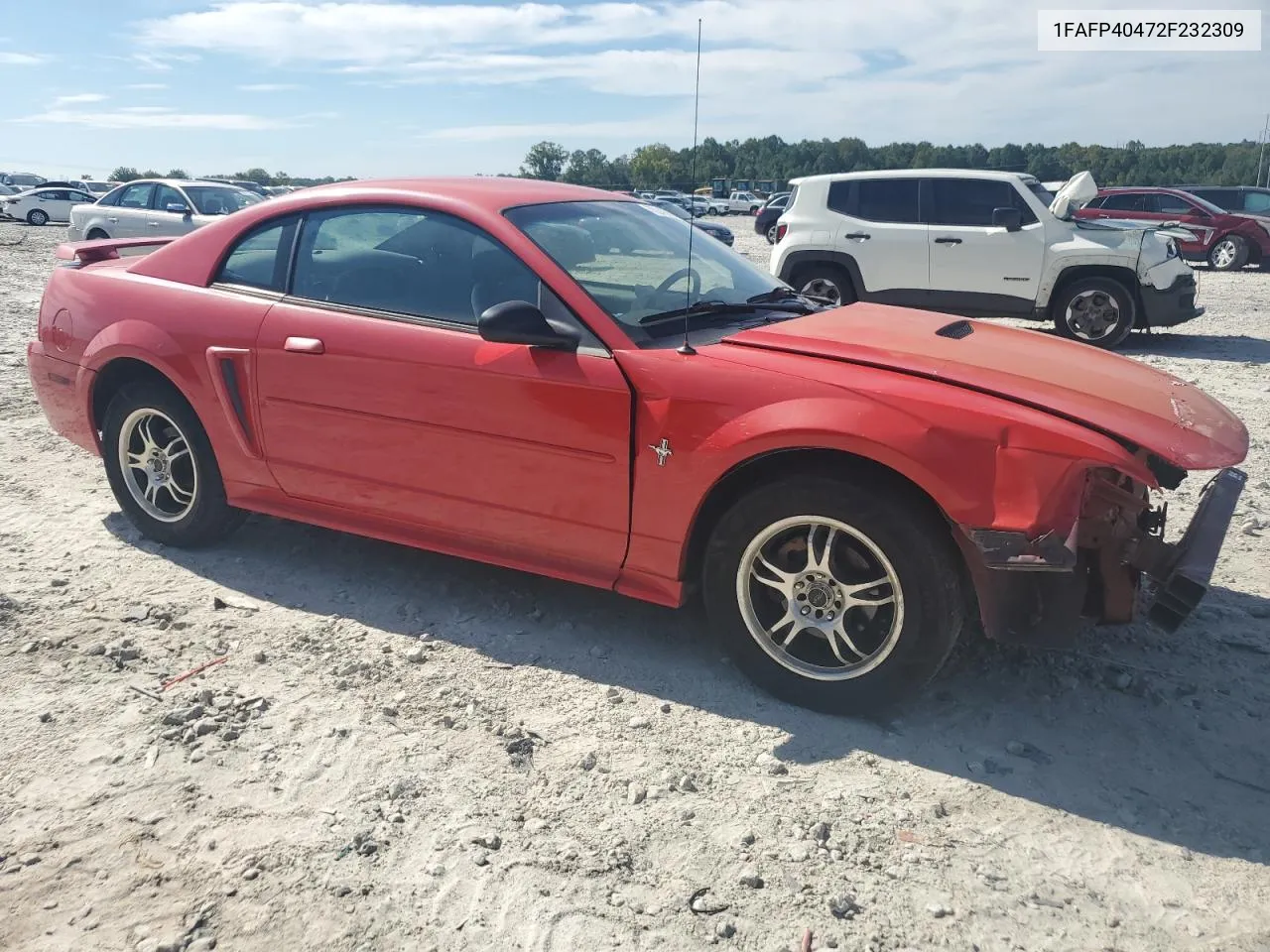 2002 Ford Mustang VIN: 1FAFP40472F232309 Lot: 70245634