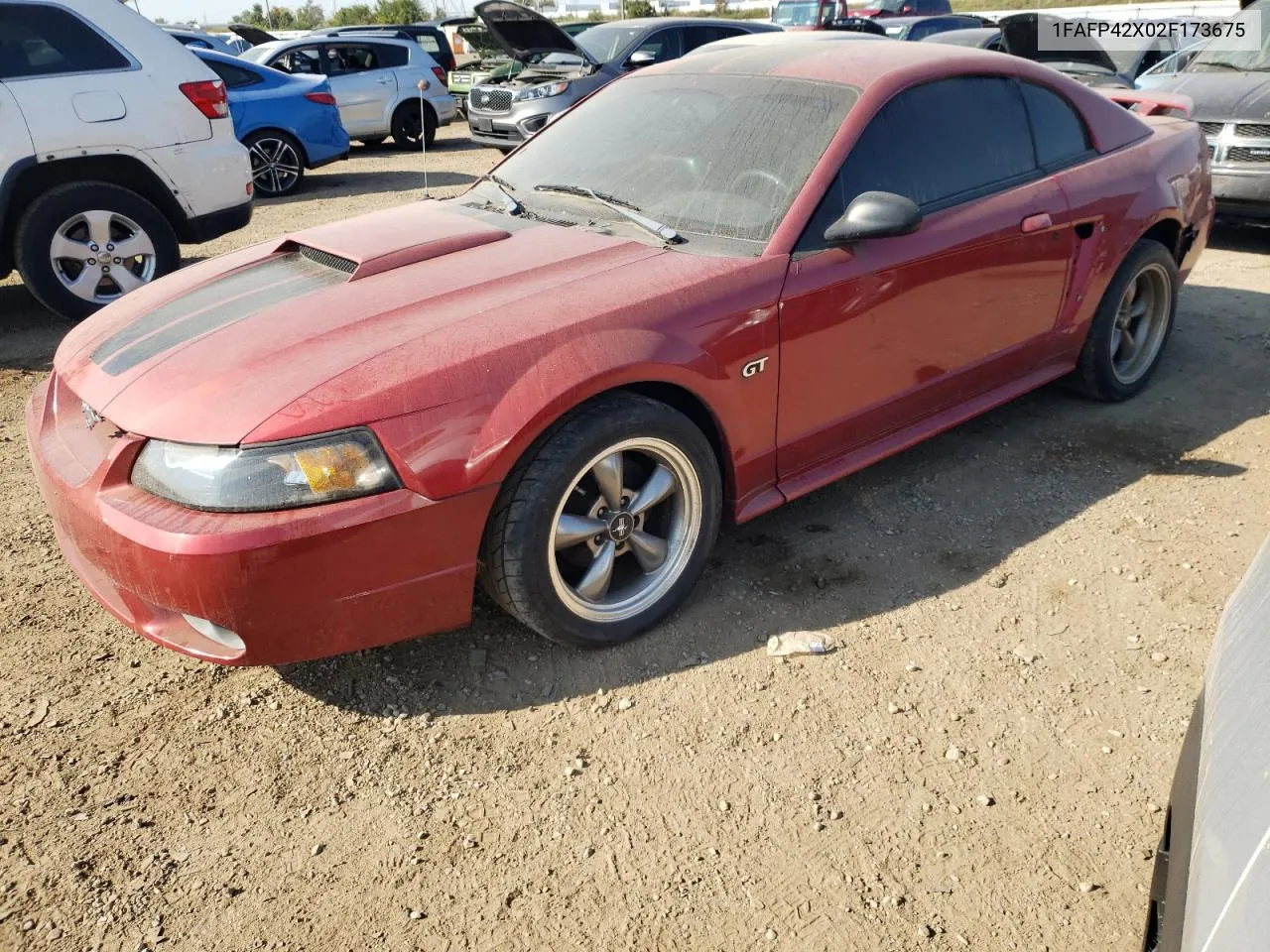 1FAFP42X02F173675 2002 Ford Mustang Gt