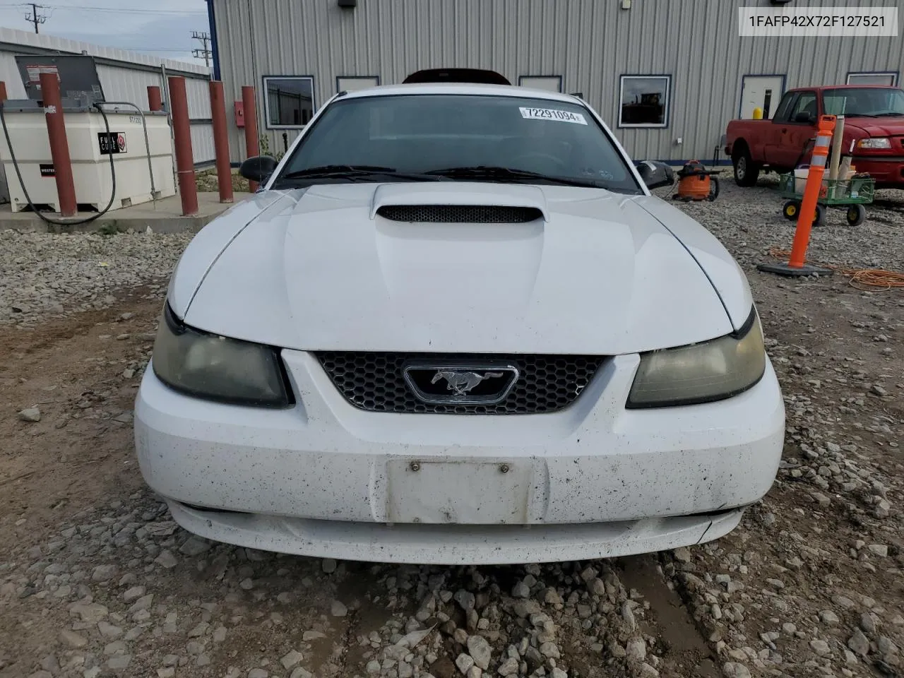 2002 Ford Mustang Gt VIN: 1FAFP42X72F127521 Lot: 72291094