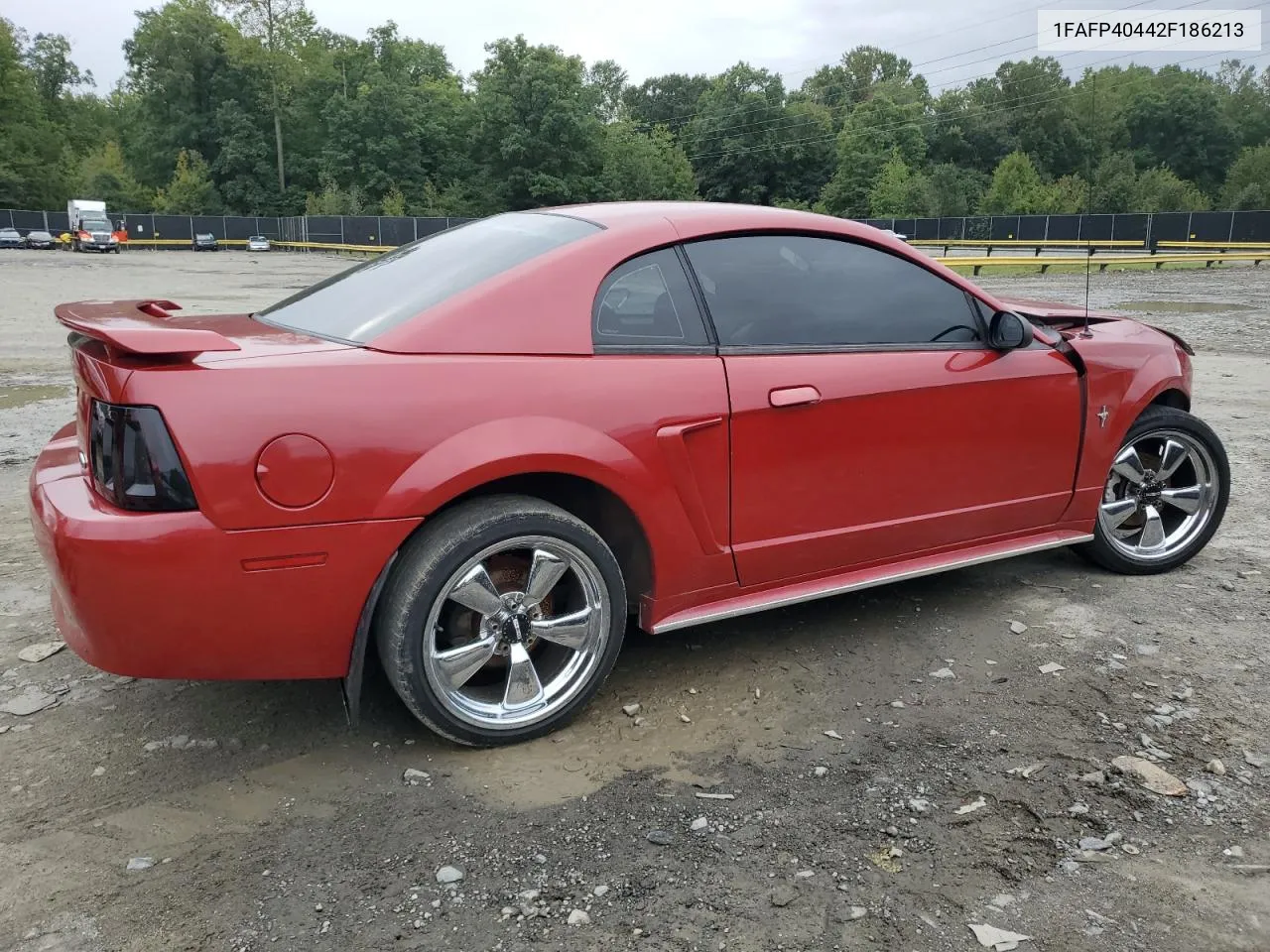 2002 Ford Mustang VIN: 1FAFP40442F186213 Lot: 72703174