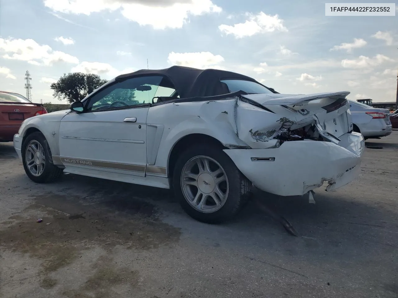 2002 Ford Mustang VIN: 1FAFP44422F232552 Lot: 73368344