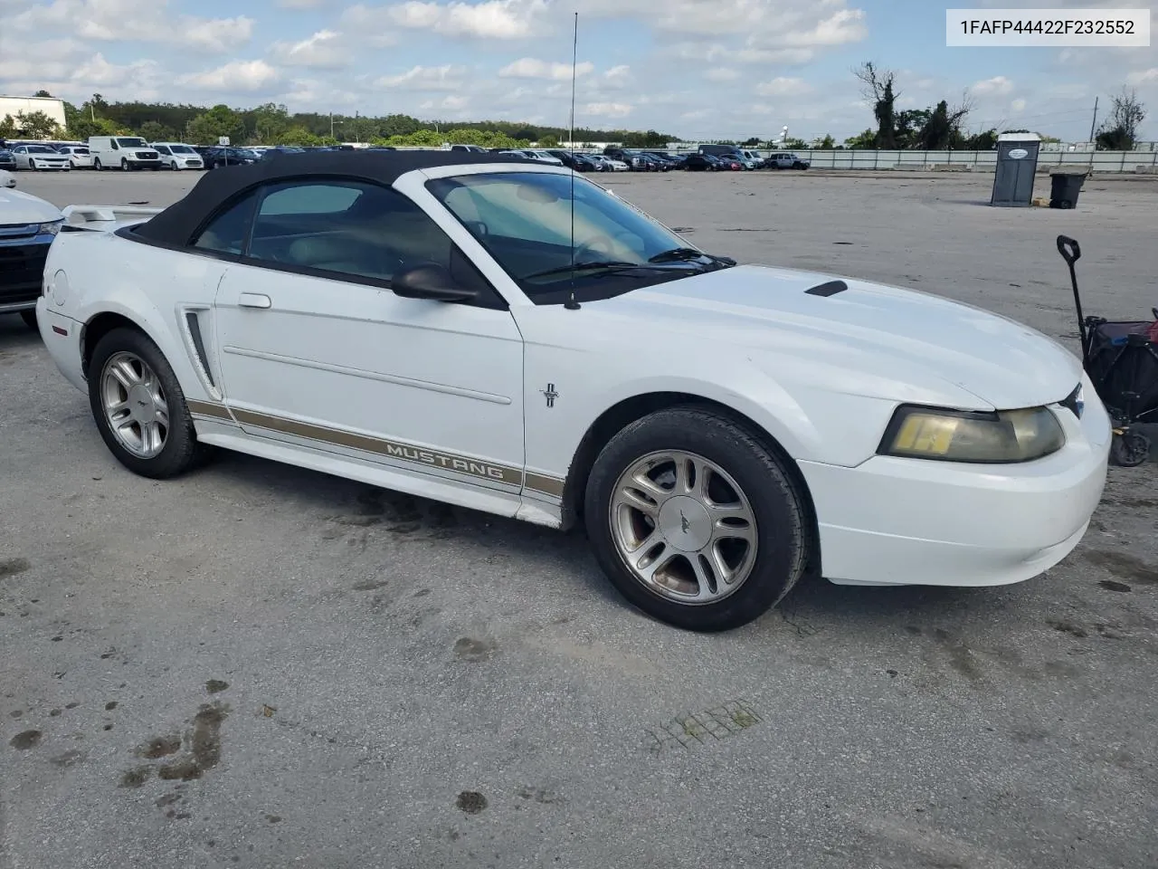 2002 Ford Mustang VIN: 1FAFP44422F232552 Lot: 73368344