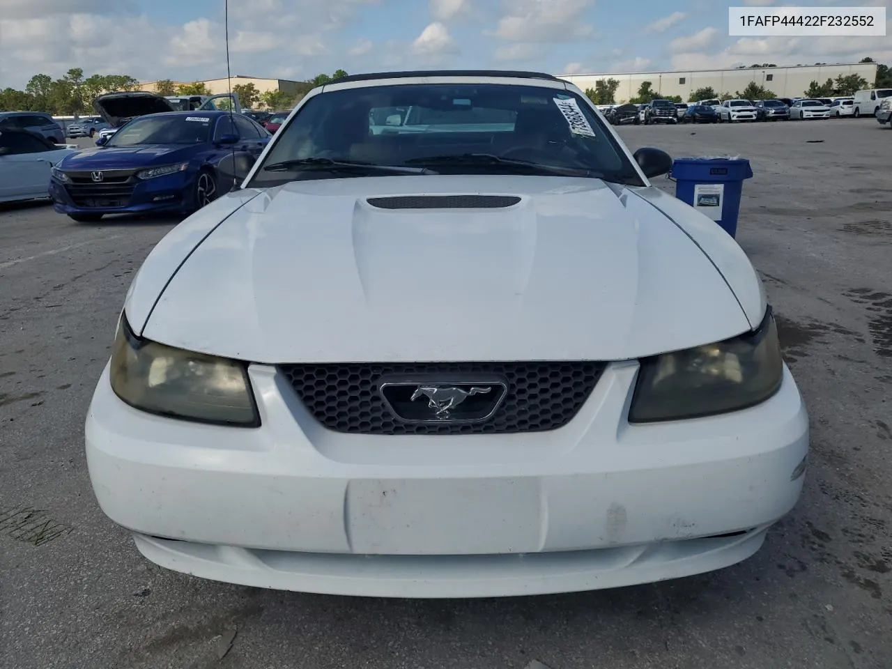 2002 Ford Mustang VIN: 1FAFP44422F232552 Lot: 73368344