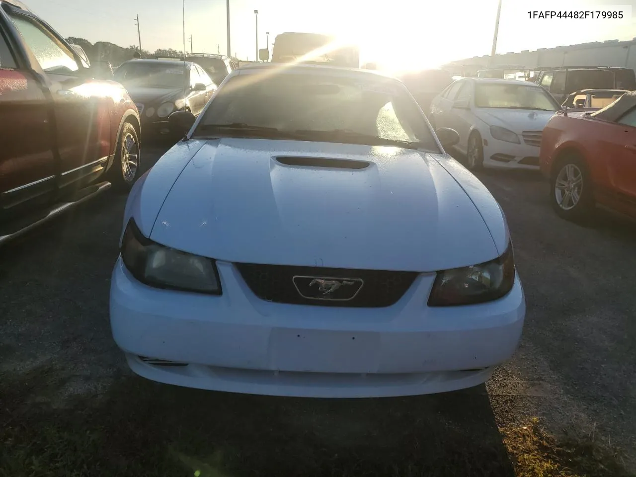 2002 Ford Mustang VIN: 1FAFP44482F179985 Lot: 75090024