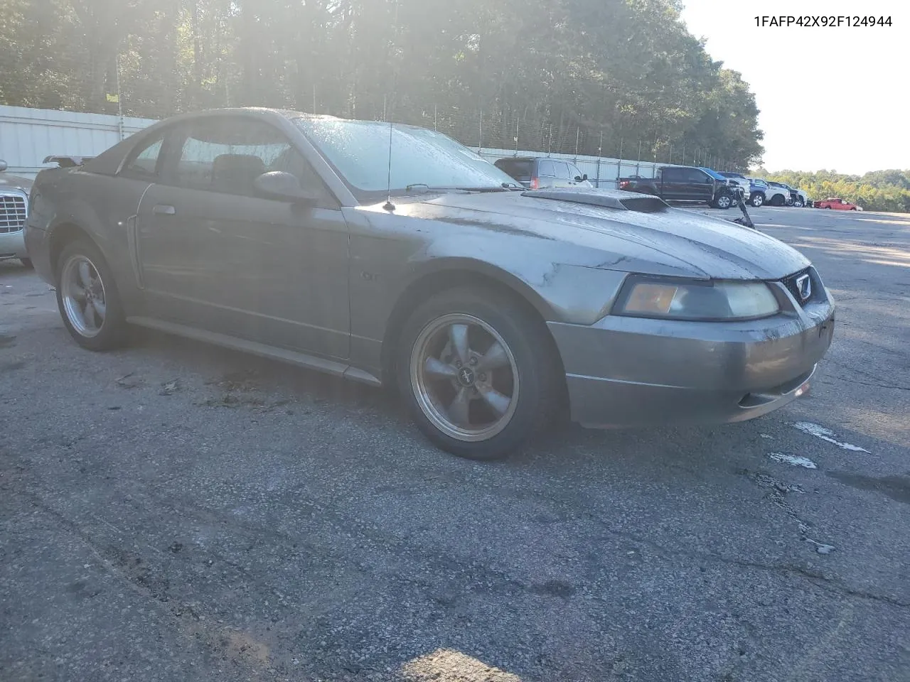 2002 Ford Mustang Gt VIN: 1FAFP42X92F124944 Lot: 75899394