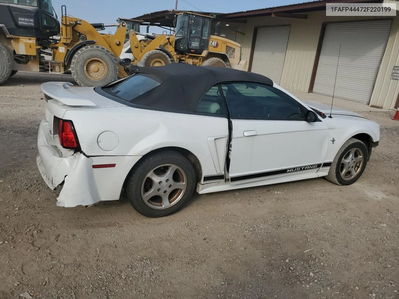 2002 Ford Mustang VIN: 1FAFP44472F220199 Lot: 76315604