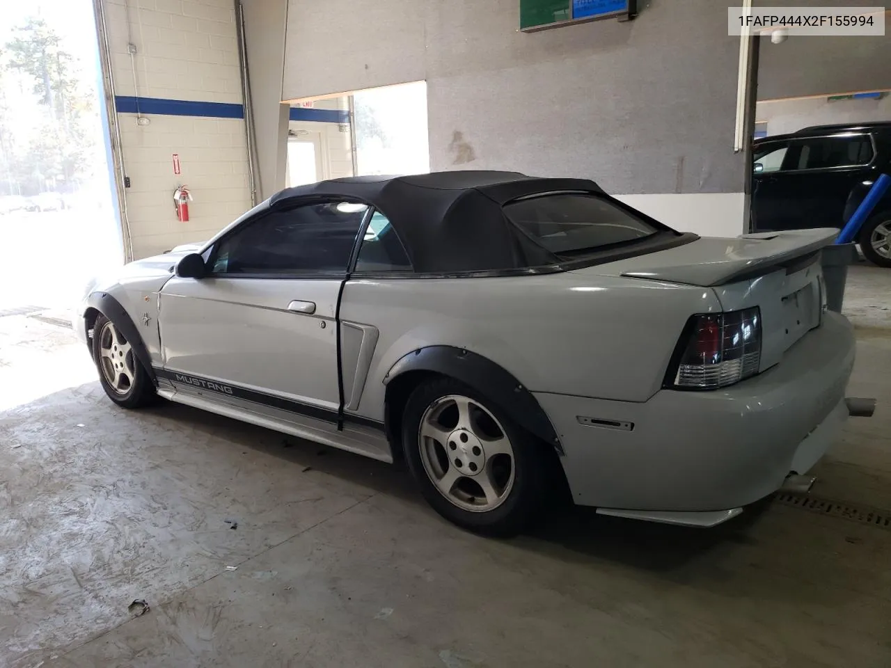 2002 Ford Mustang VIN: 1FAFP444X2F155994 Lot: 78311514