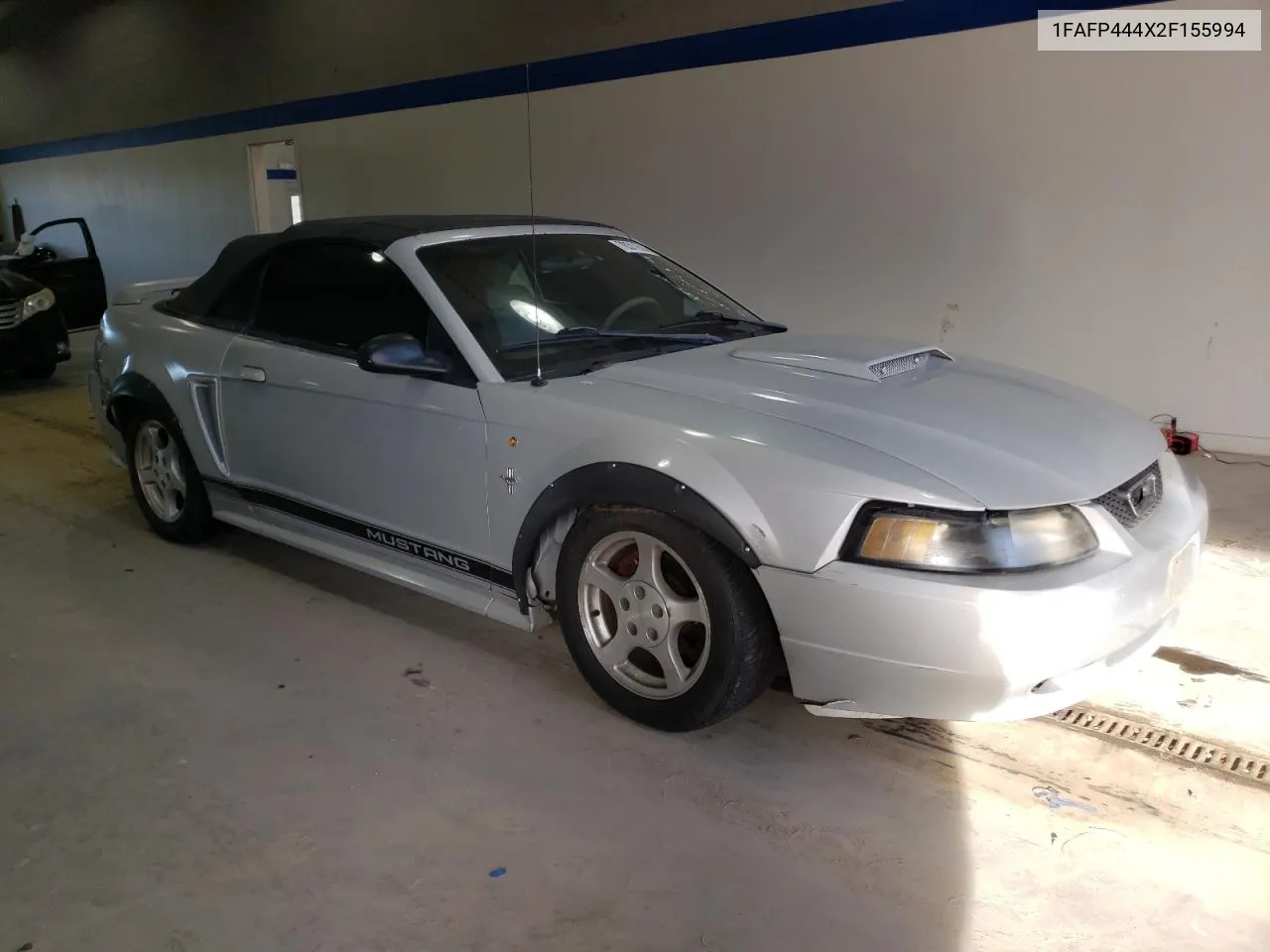 2002 Ford Mustang VIN: 1FAFP444X2F155994 Lot: 78311514