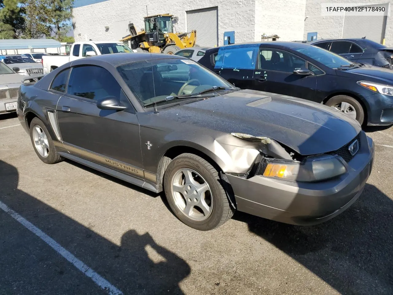 2002 Ford Mustang VIN: 1FAFP40412F178490 Lot: 79303384