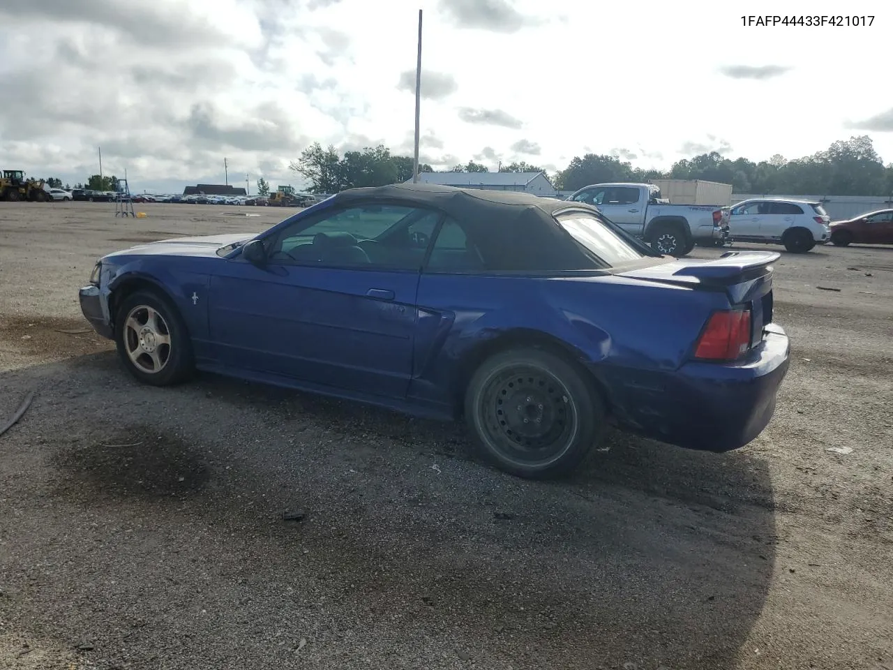 2003 Ford Mustang VIN: 1FAFP44433F421017 Lot: 64621414