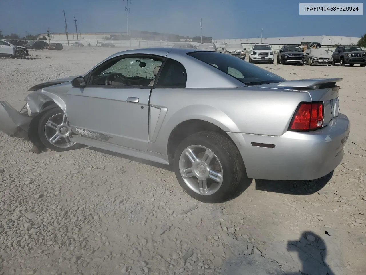 2003 Ford Mustang VIN: 1FAFP40453F320924 Lot: 69369934