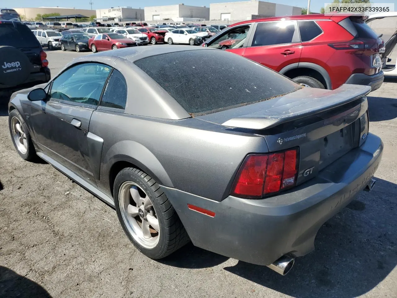 2003 Ford Mustang Gt VIN: 1FAFP42X33F339365 Lot: 69532984