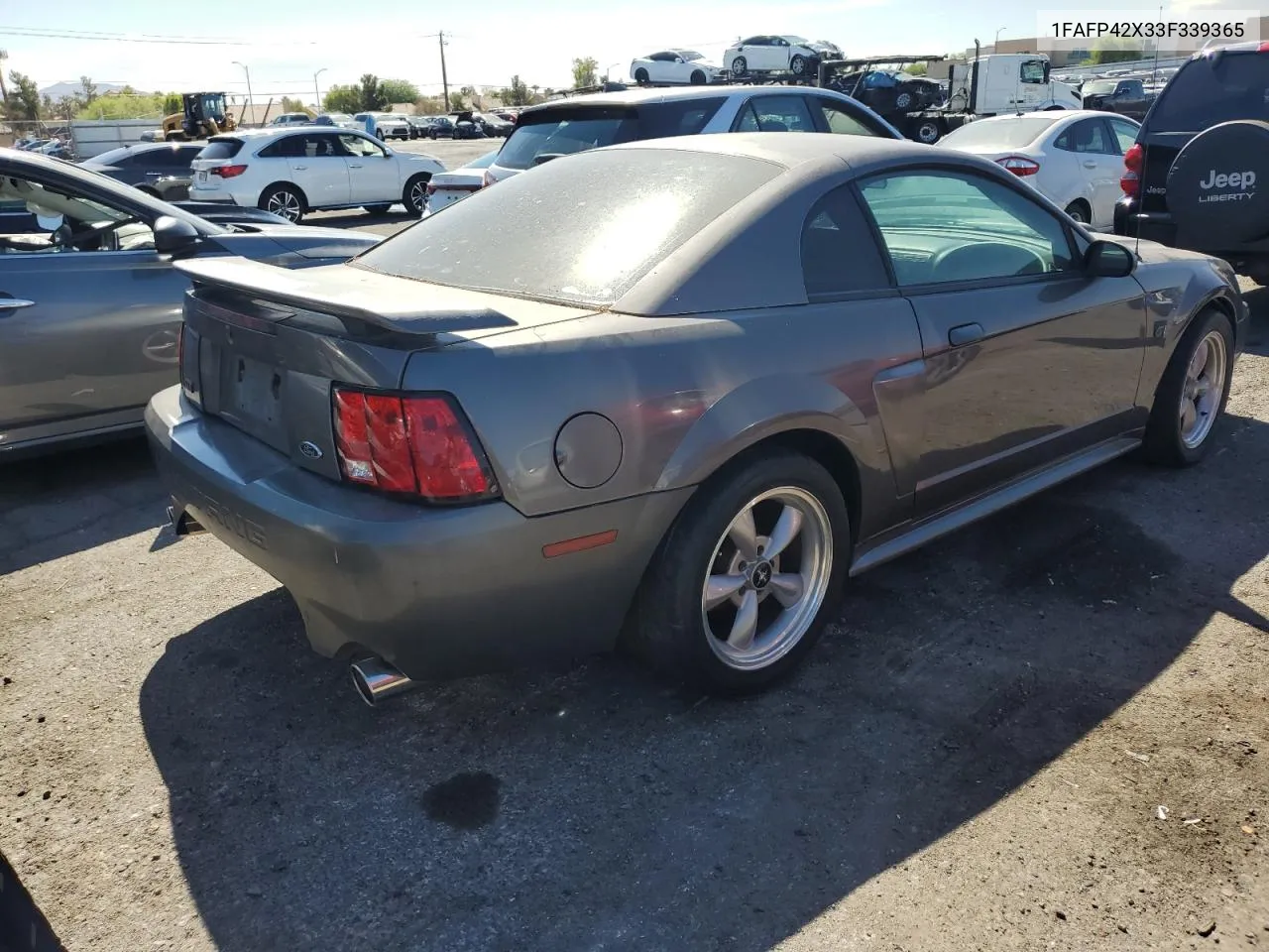 2003 Ford Mustang Gt VIN: 1FAFP42X33F339365 Lot: 69532984