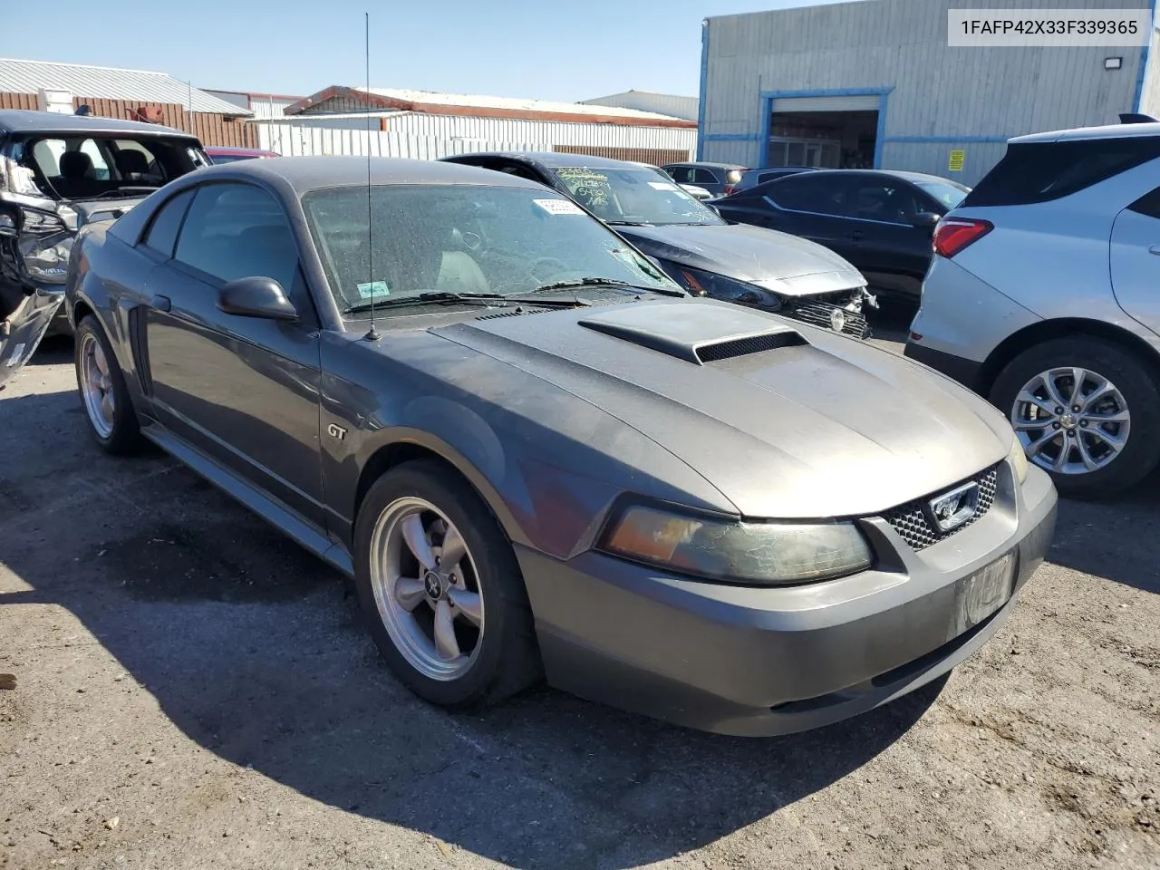 2003 Ford Mustang Gt VIN: 1FAFP42X33F339365 Lot: 69532984