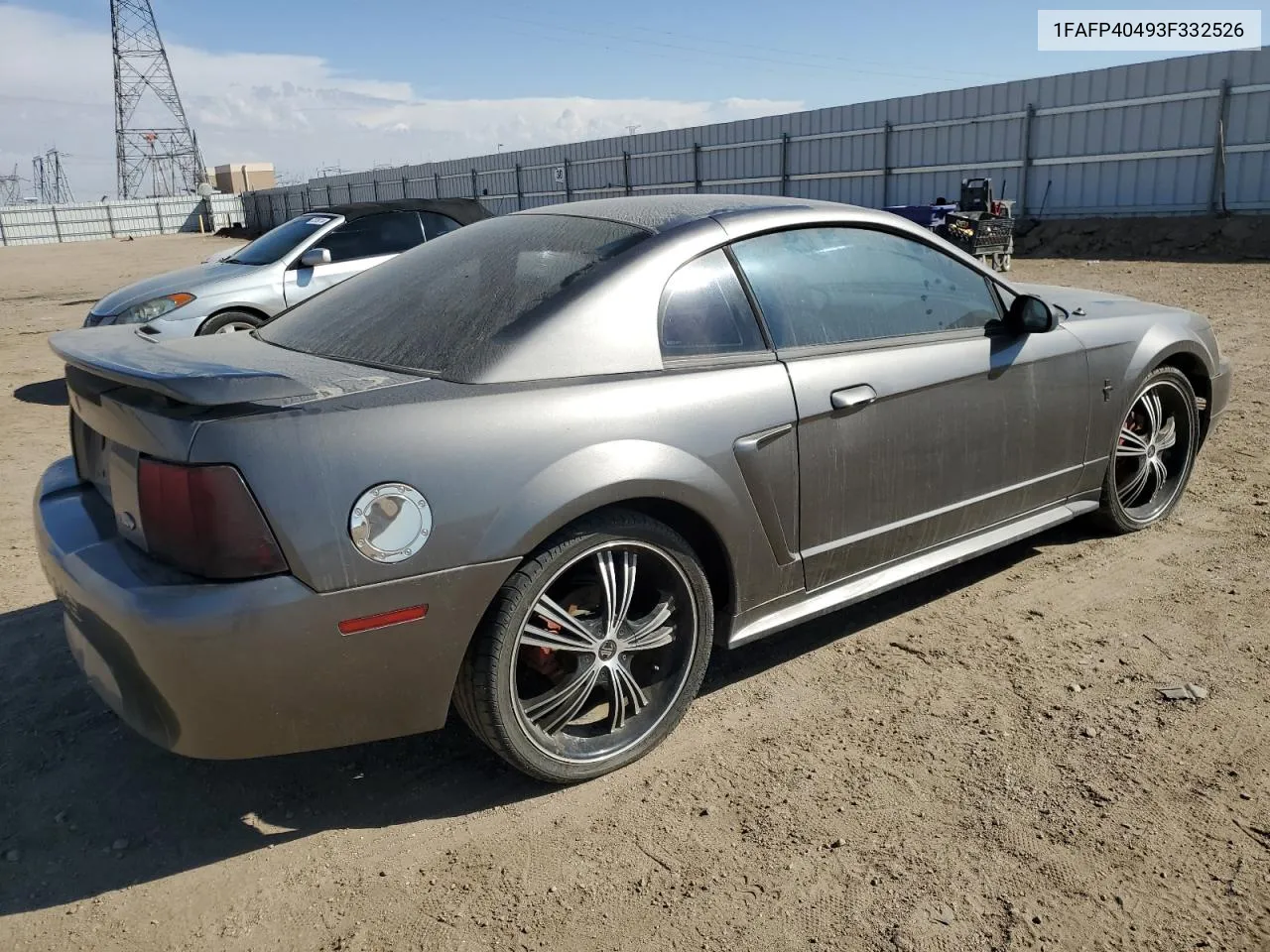 2003 Ford Mustang VIN: 1FAFP40493F332526 Lot: 70335824