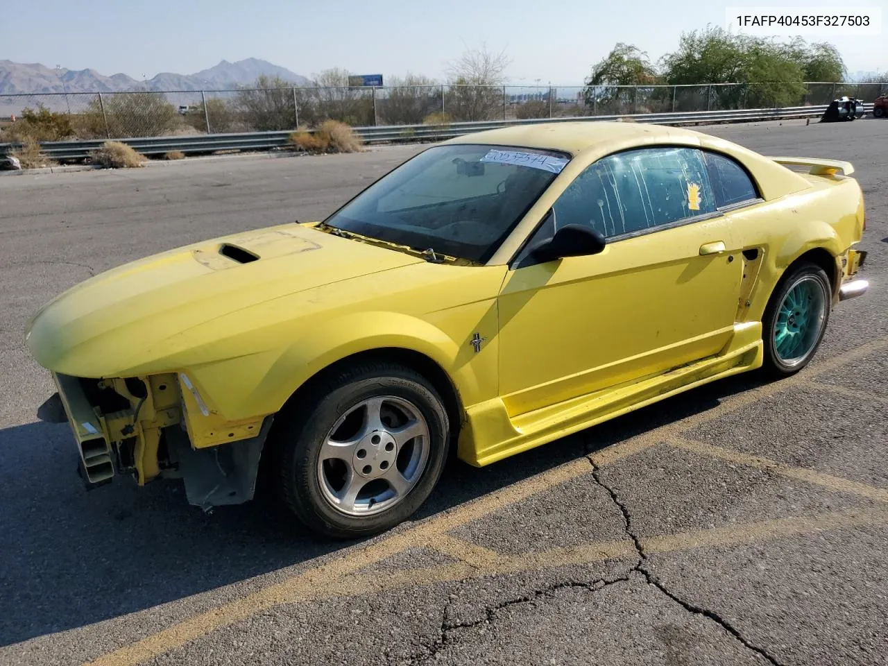 2003 Ford Mustang VIN: 1FAFP40453F327503 Lot: 70537574