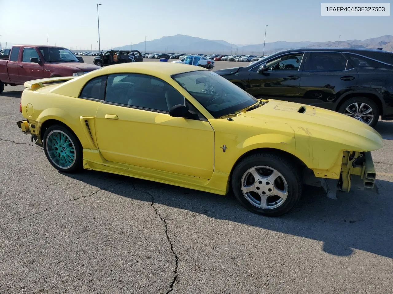 2003 Ford Mustang VIN: 1FAFP40453F327503 Lot: 70537574