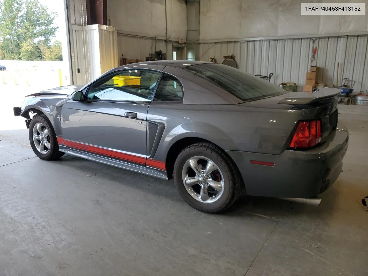 2003 Ford Mustang VIN: 1FAFP40453F413152 Lot: 71591174