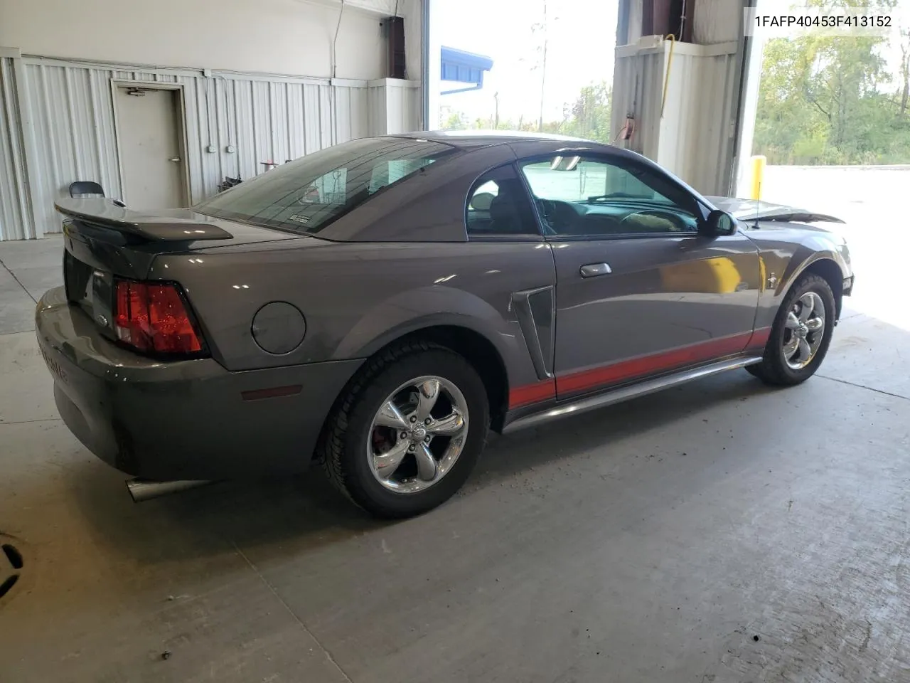 2003 Ford Mustang VIN: 1FAFP40453F413152 Lot: 71591174