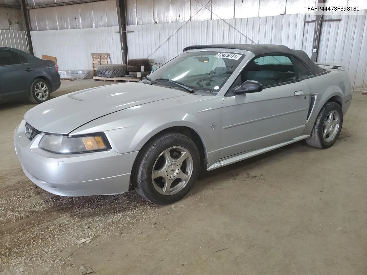 2003 Ford Mustang VIN: 1FAFP44473F398180 Lot: 72425014