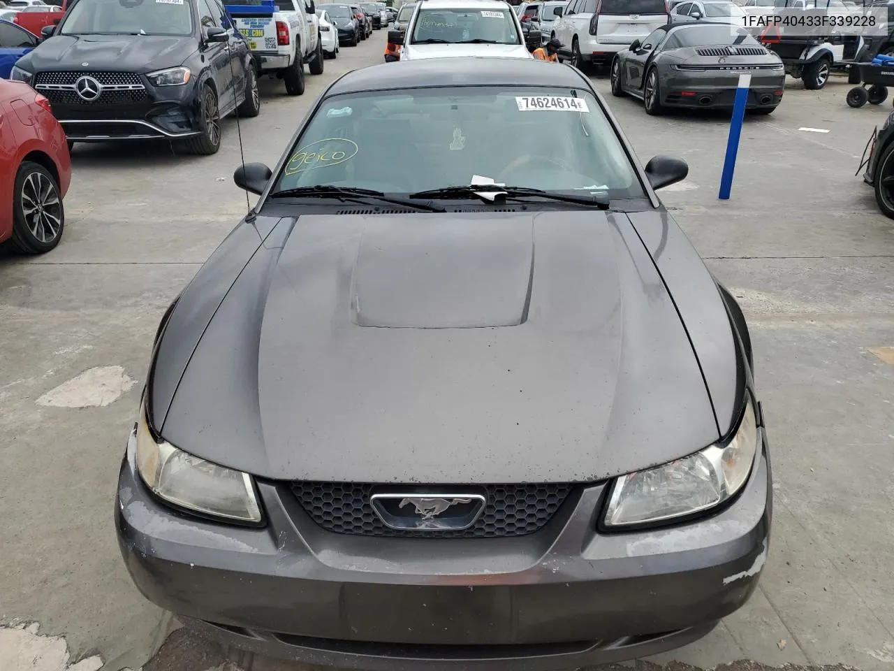 2003 Ford Mustang VIN: 1FAFP40433F339228 Lot: 74624614