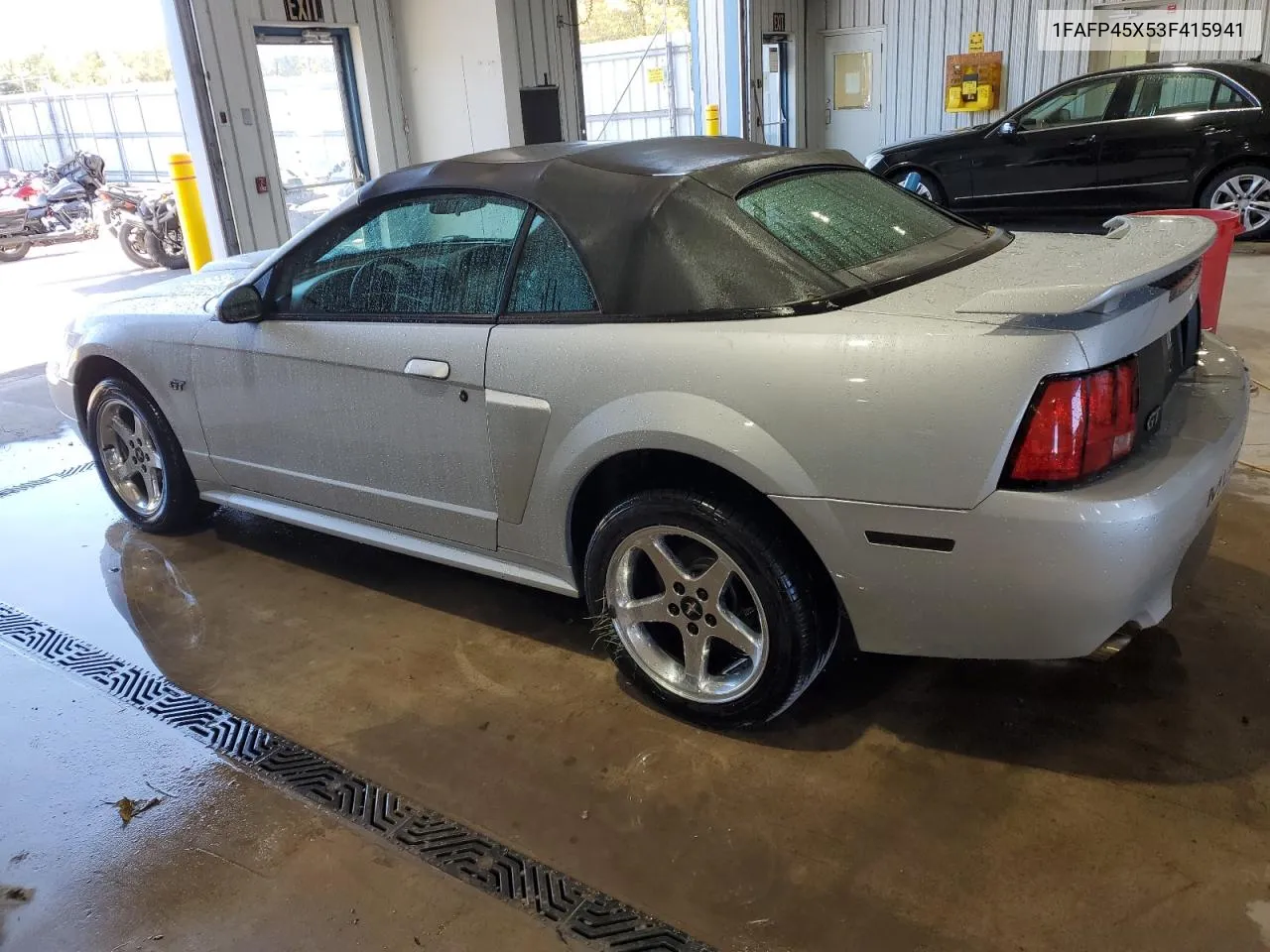 2003 Ford Mustang Gt VIN: 1FAFP45X53F415941 Lot: 75534344