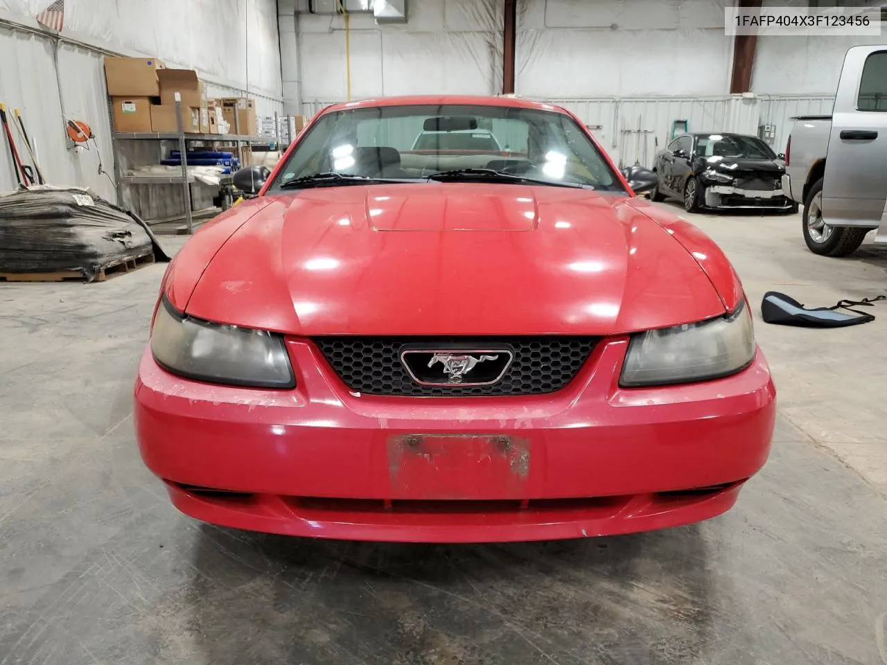 2003 Ford Mustang VIN: 1FAFP404X3F123456 Lot: 76206524