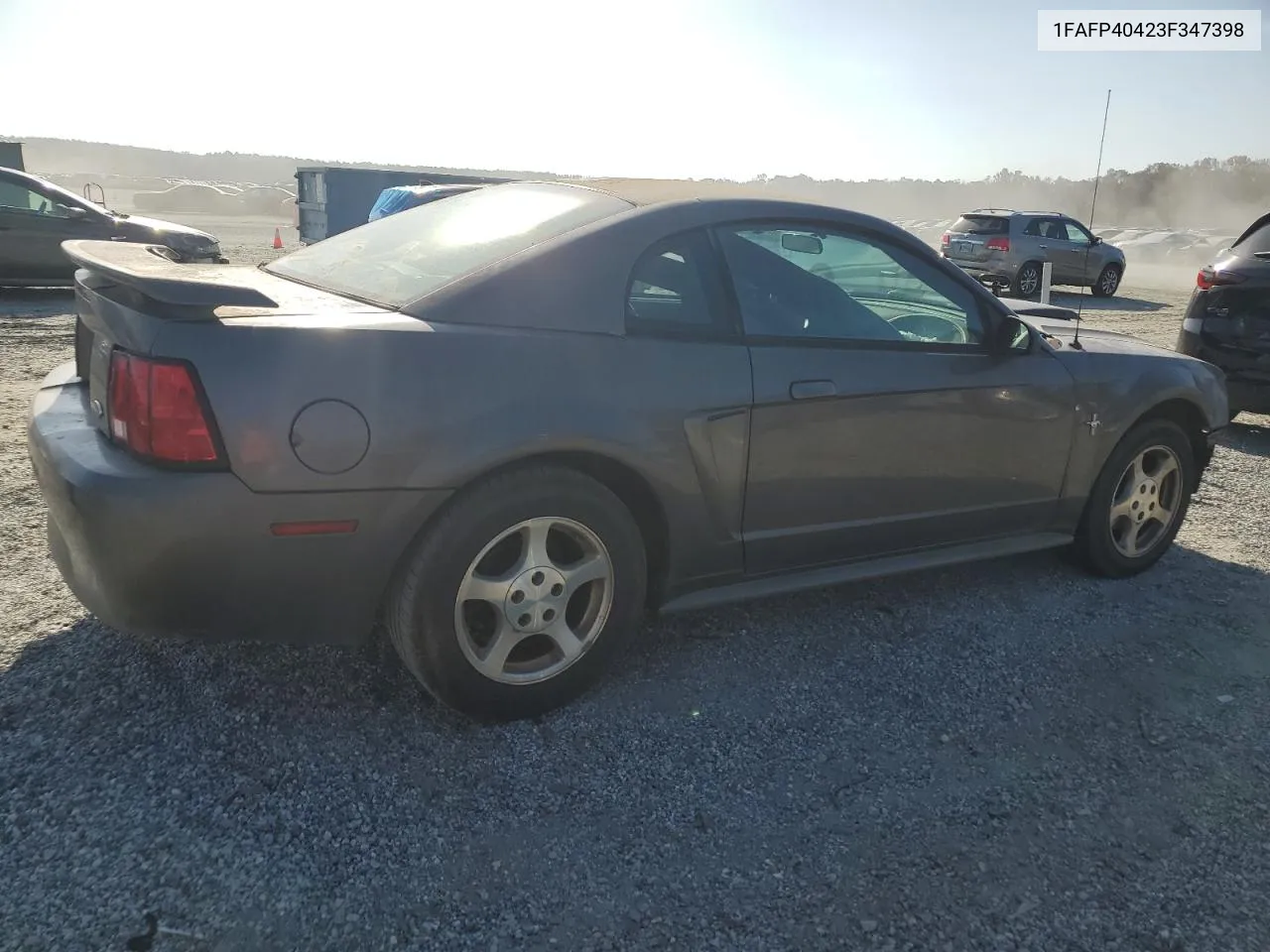 2003 Ford Mustang VIN: 1FAFP40423F347398 Lot: 78448544