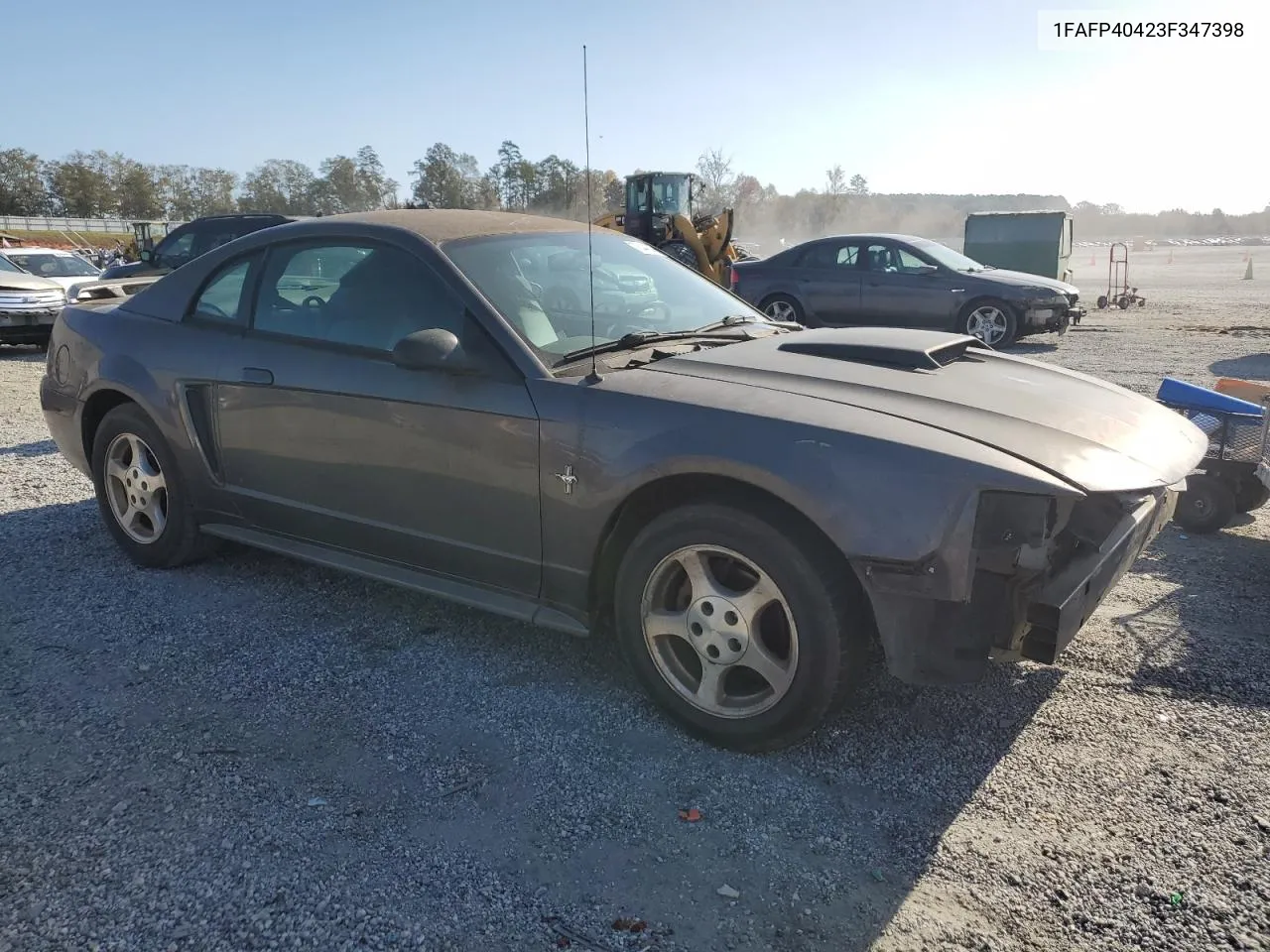 2003 Ford Mustang VIN: 1FAFP40423F347398 Lot: 78448544