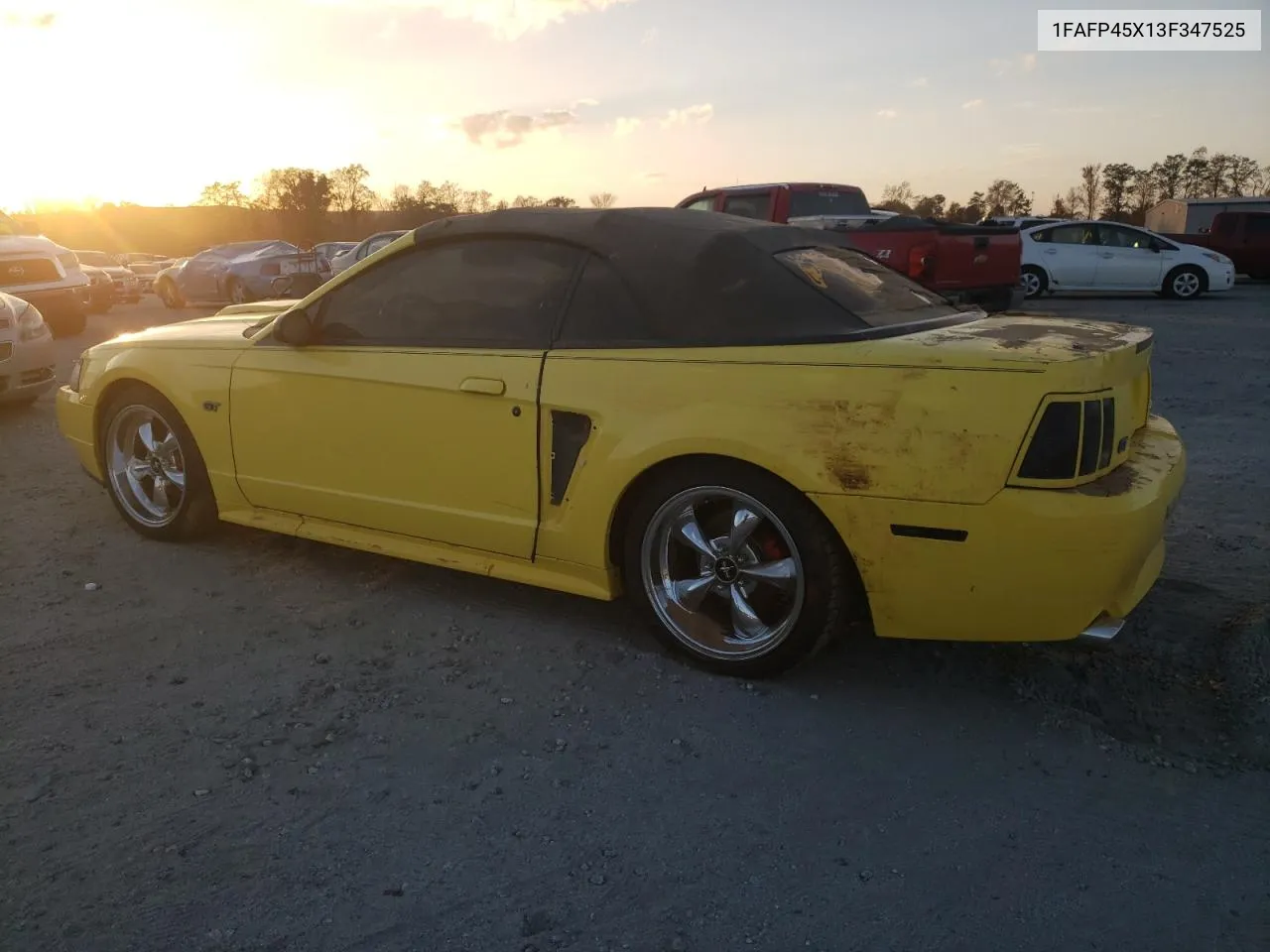 2003 Ford Mustang Gt VIN: 1FAFP45X13F347525 Lot: 78795174