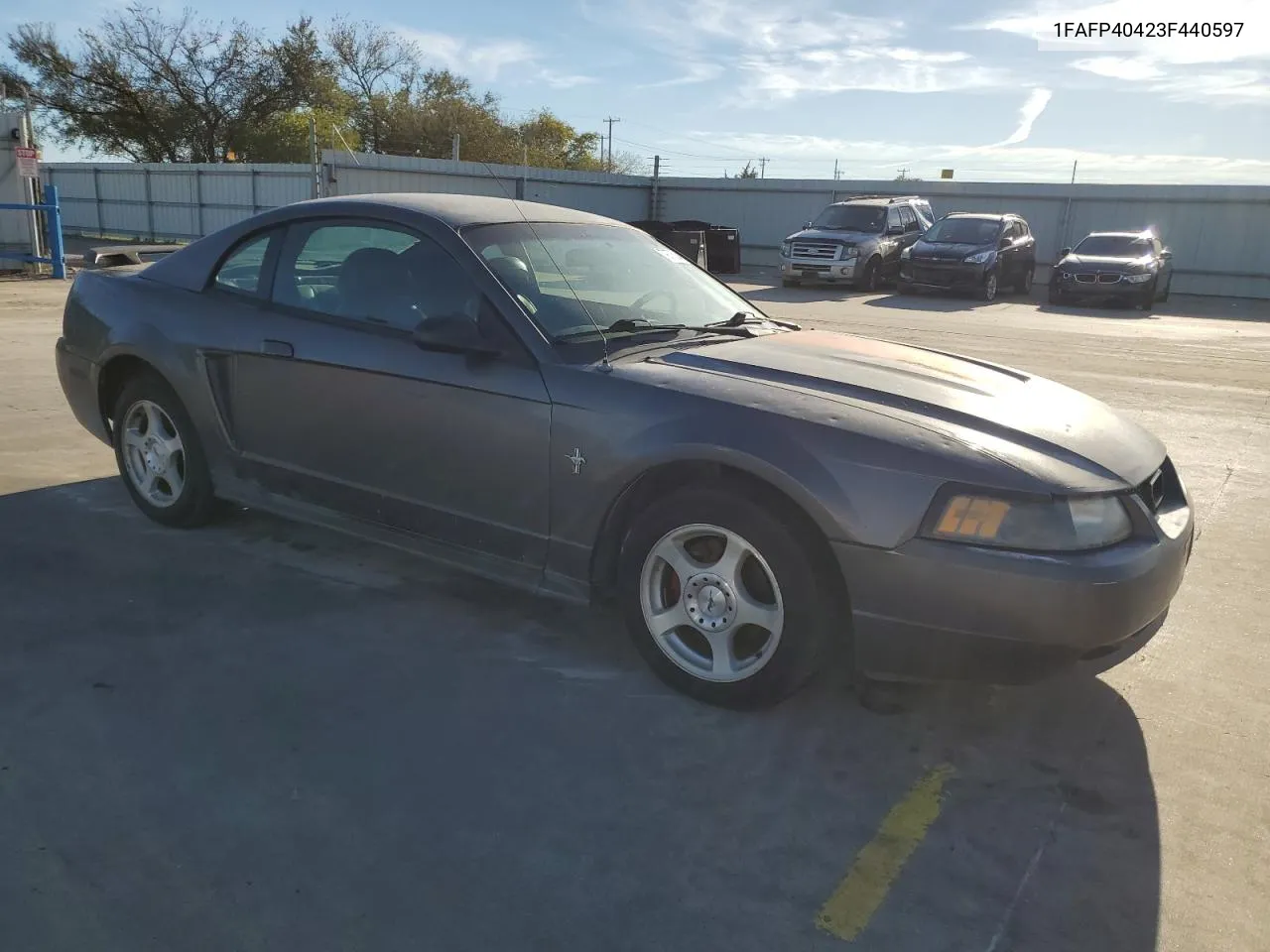 2003 Ford Mustang VIN: 1FAFP40423F440597 Lot: 79775284