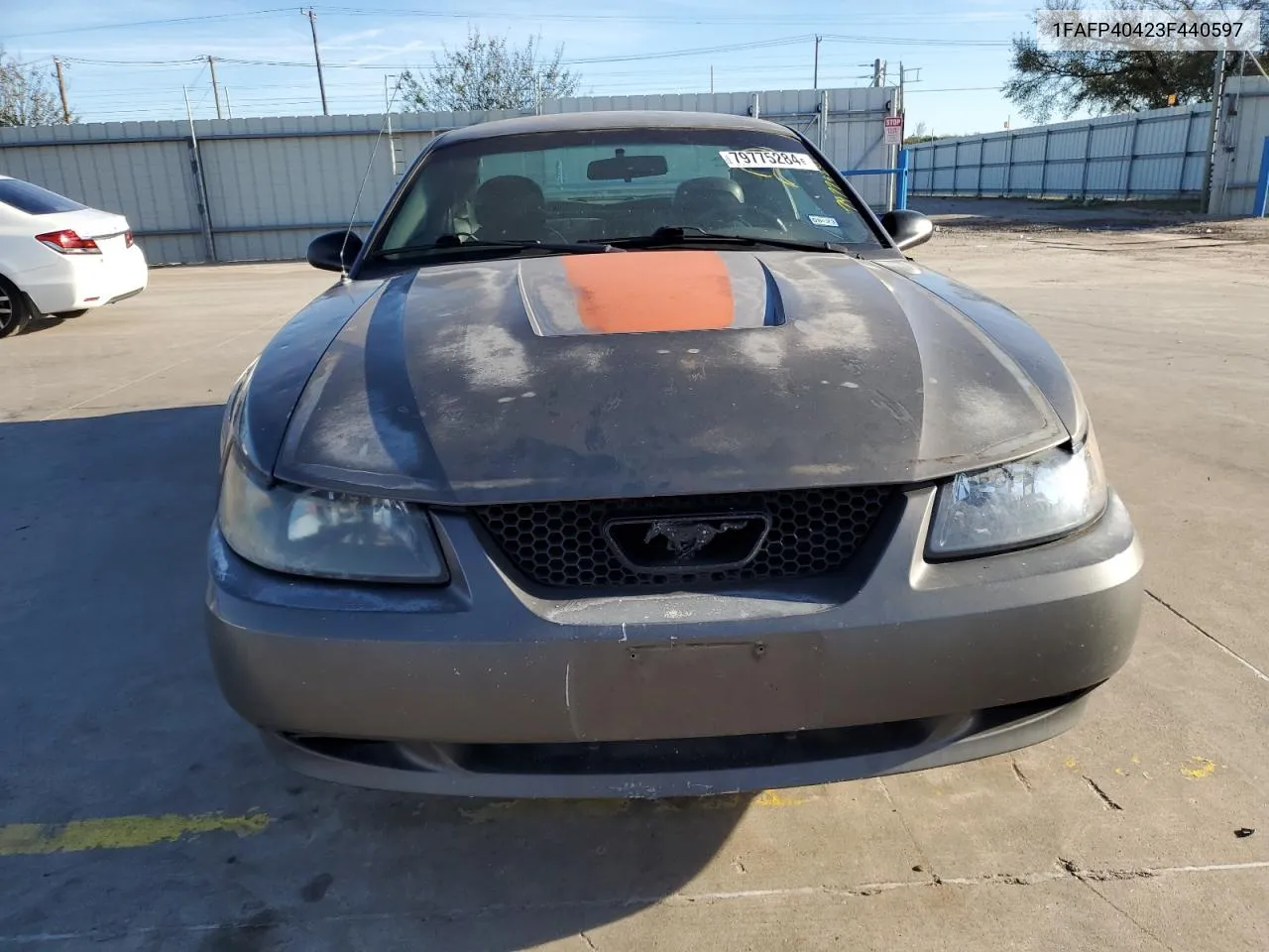 2003 Ford Mustang VIN: 1FAFP40423F440597 Lot: 79775284