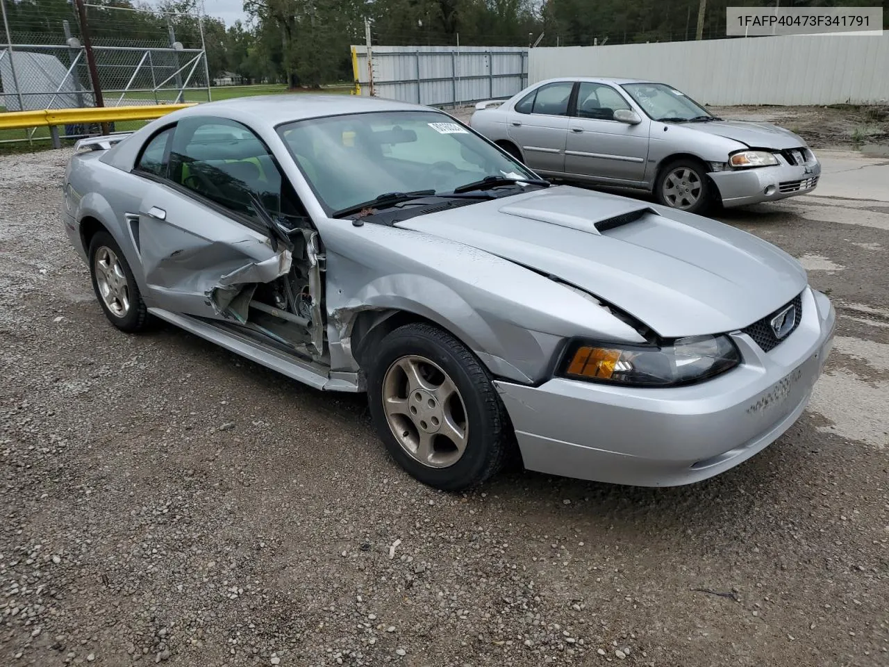 2003 Ford Mustang VIN: 1FAFP40473F341791 Lot: 80160324