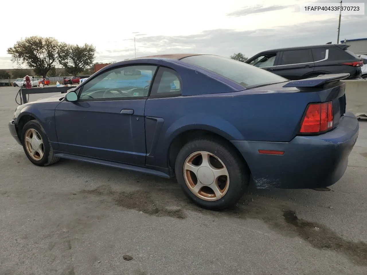 2003 Ford Mustang VIN: 1FAFP40433F370723 Lot: 81002944