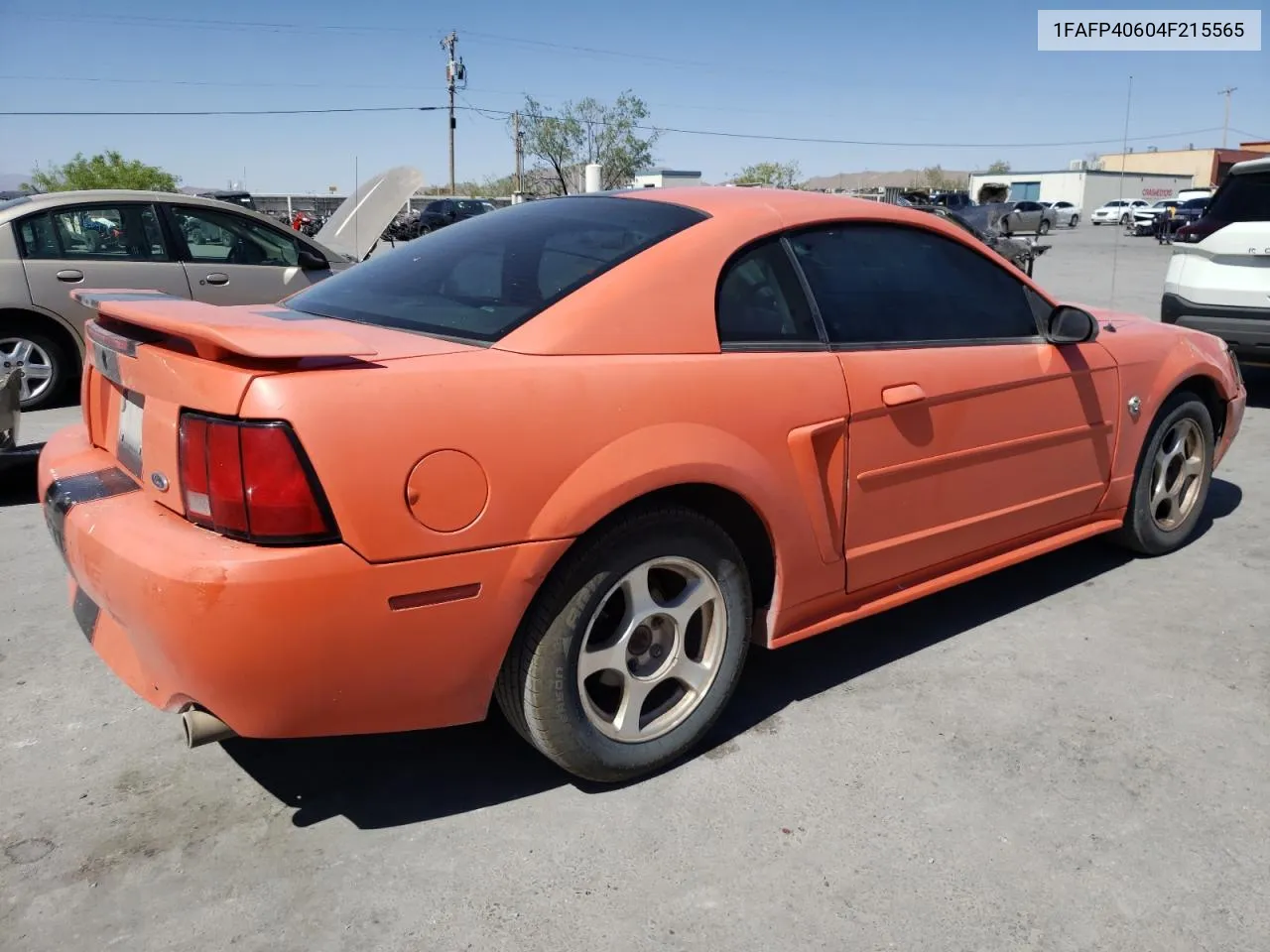 2004 Ford Mustang VIN: 1FAFP40604F215565 Lot: 53469814