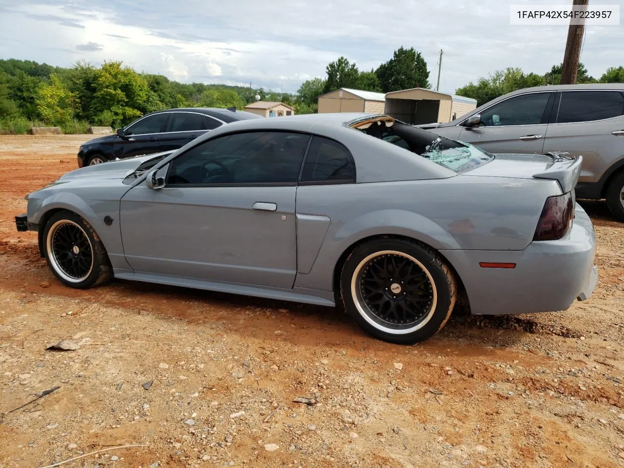 2004 Ford Mustang Gt VIN: 1FAFP42X54F223957 Lot: 64656544