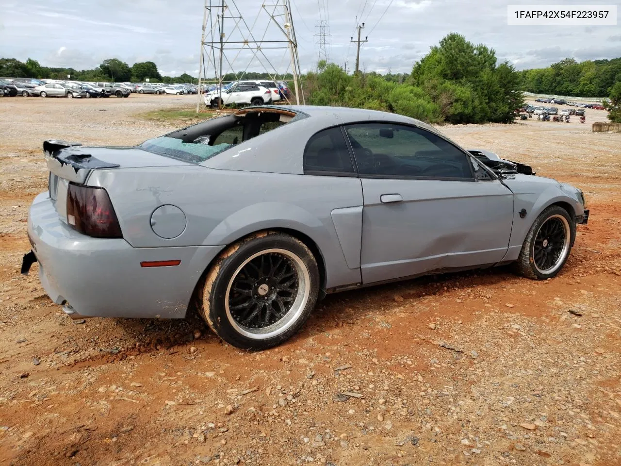 2004 Ford Mustang Gt VIN: 1FAFP42X54F223957 Lot: 64656544